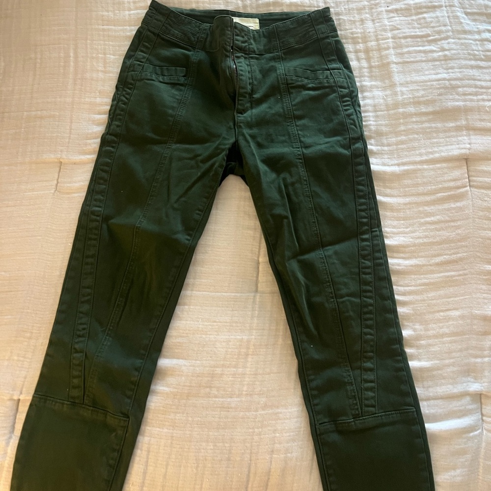 Vintage green anthropologie pants